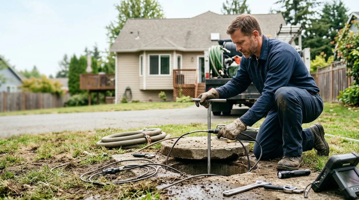 Septic Tank Pumping in Hustle, VA